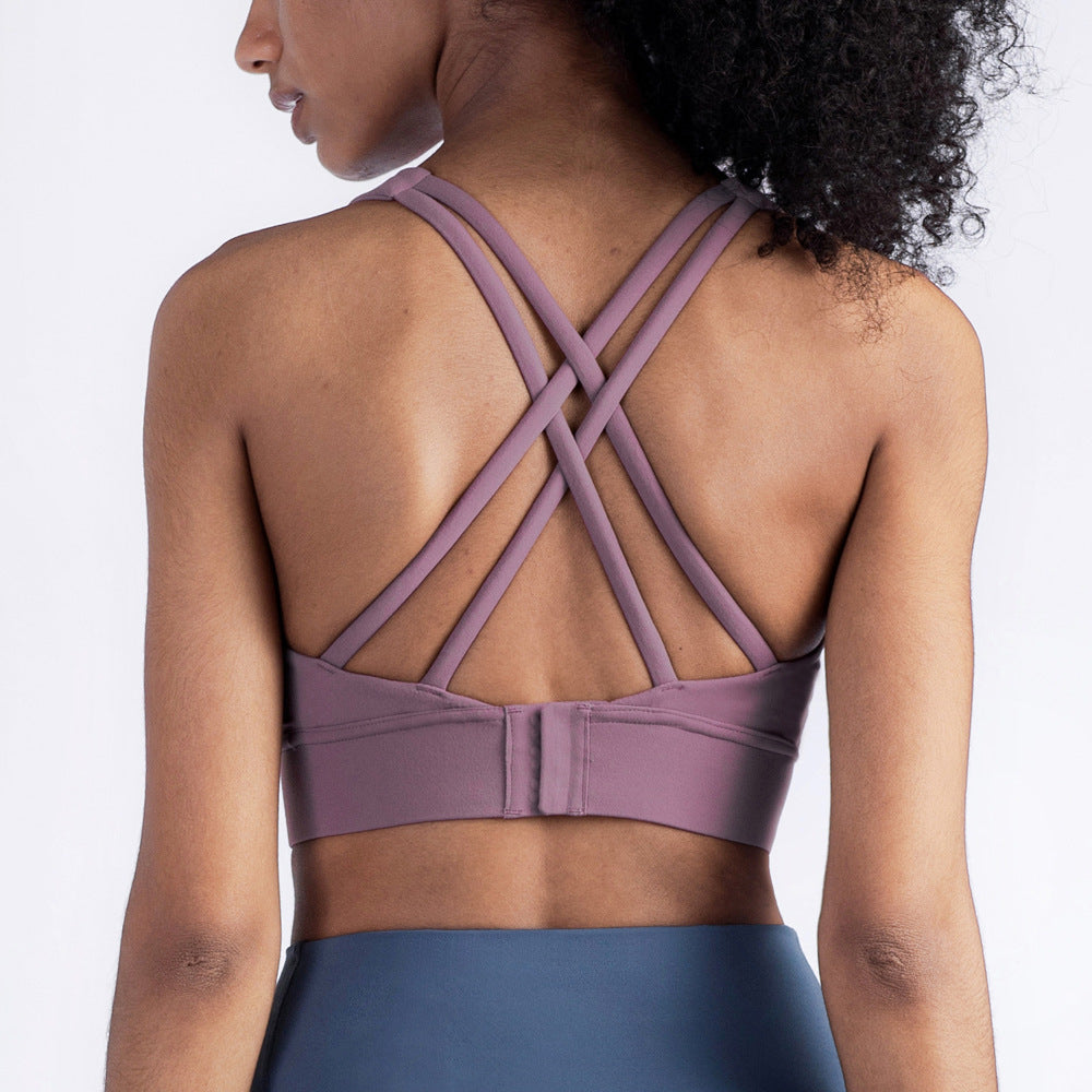 Cross Back Sports Bra