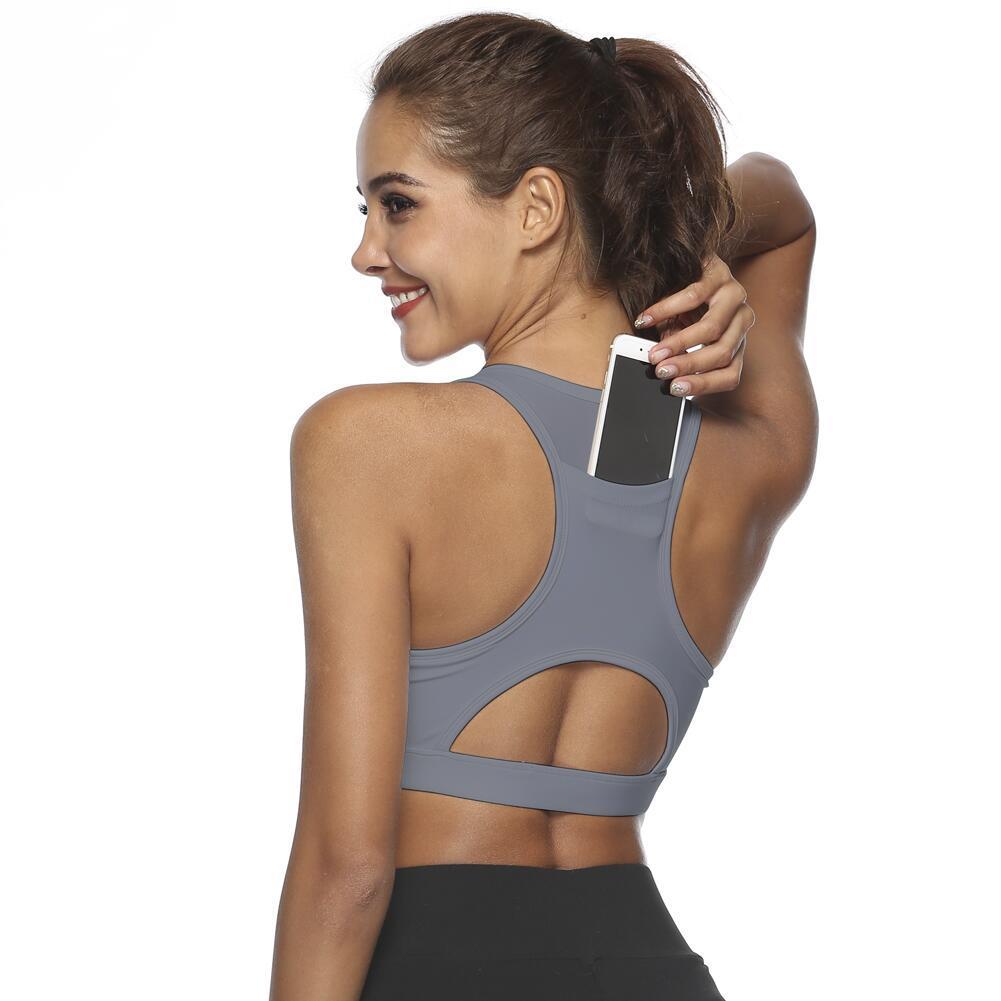 Back Pocket Sports Bra