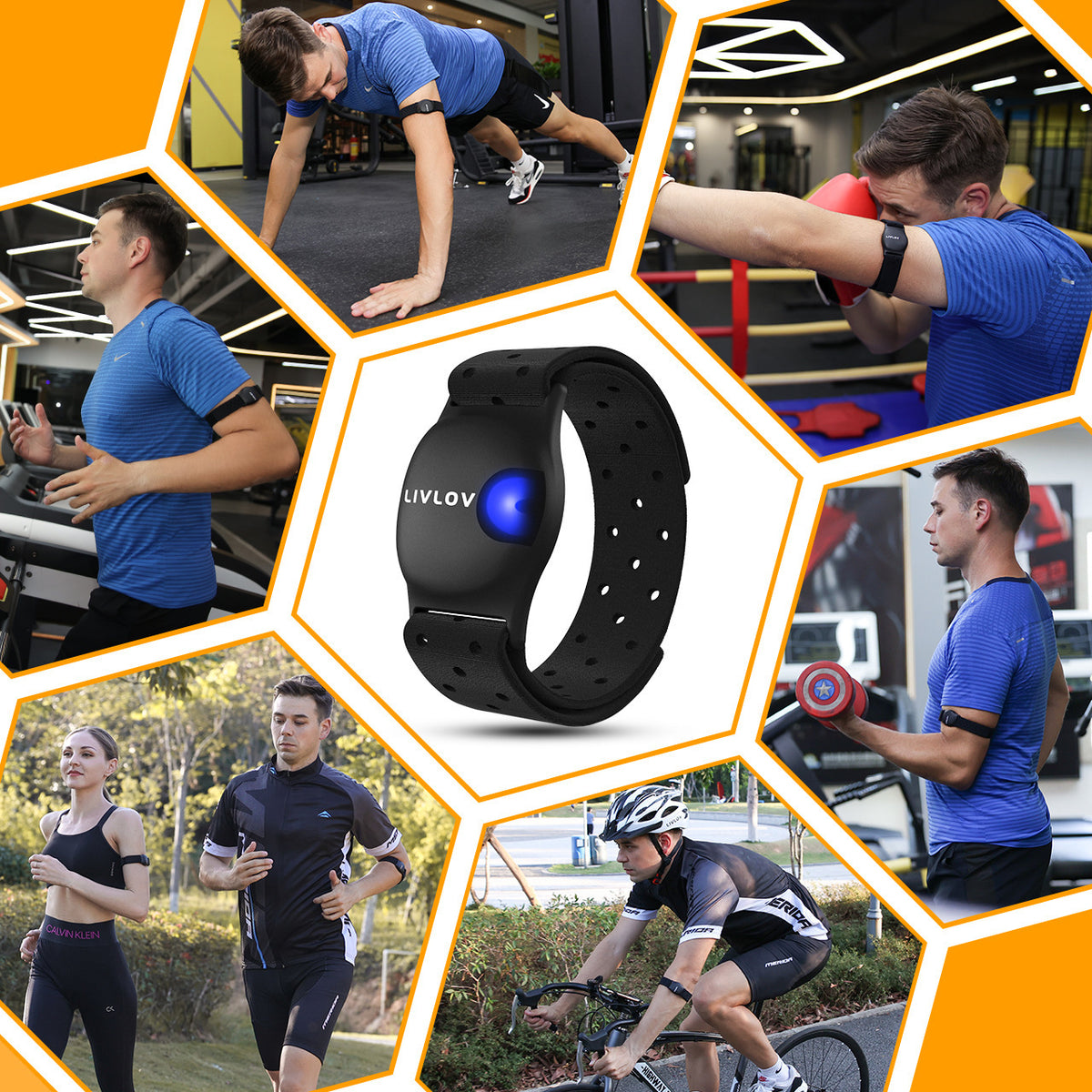 Heart Rate Monitor Band