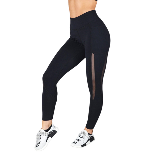 Mesh Fabric Leggings