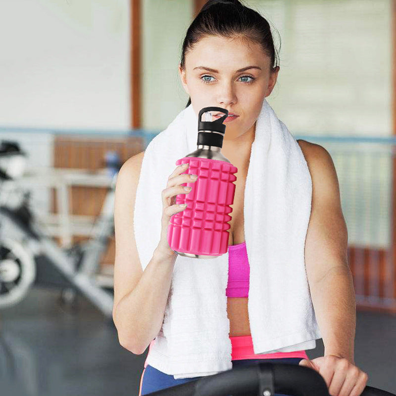 Water Bottle + Foam Roller